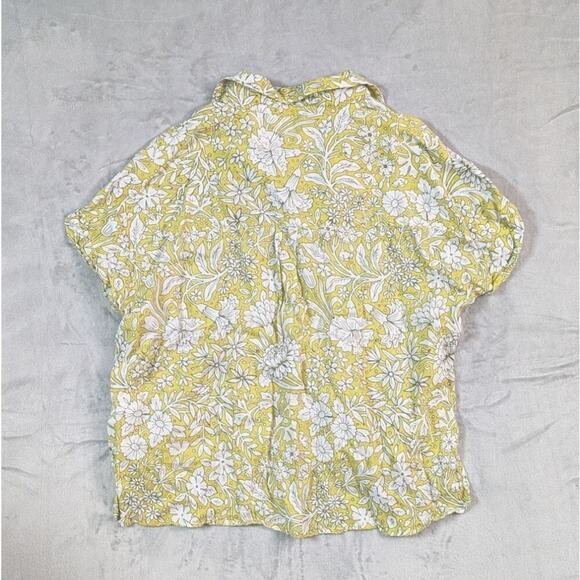 Rachel Ashwell linen button down‎ shirt - Picture 2 of 5